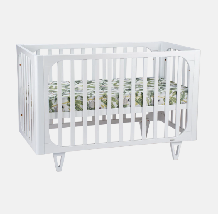 Cocoon Cocoon Vibe 4-in-1 Cot - White (including innerspring mattress)