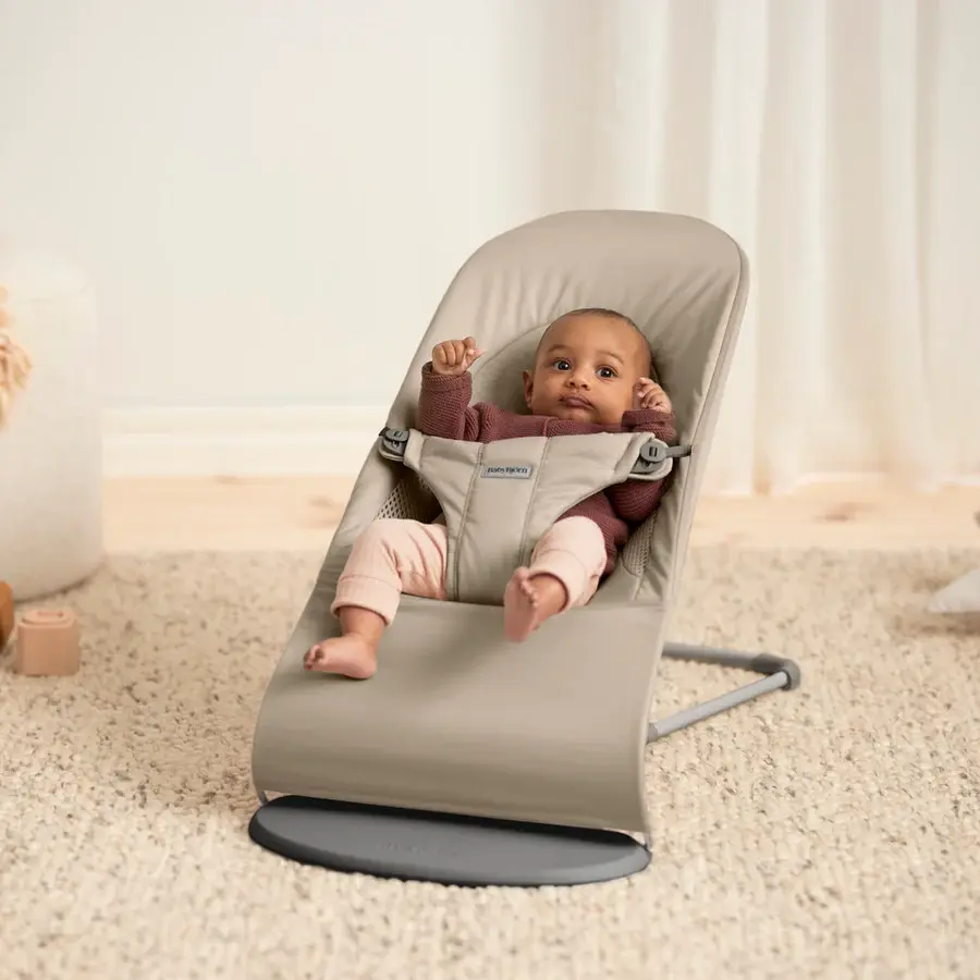 BabyBjorn BabyBjorn Bouncer Balance Soft - Woven/Jersey, Tri-Fabric