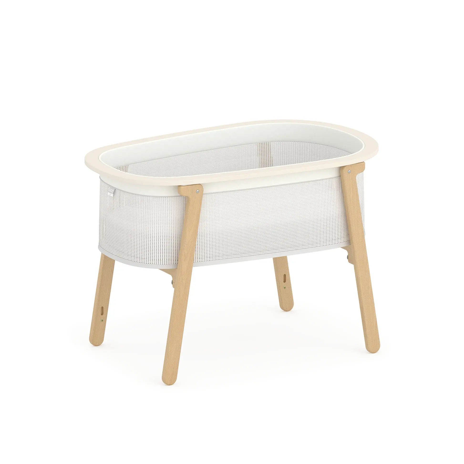 Boori Boori Nest Easy-store Compact Cot - Beech