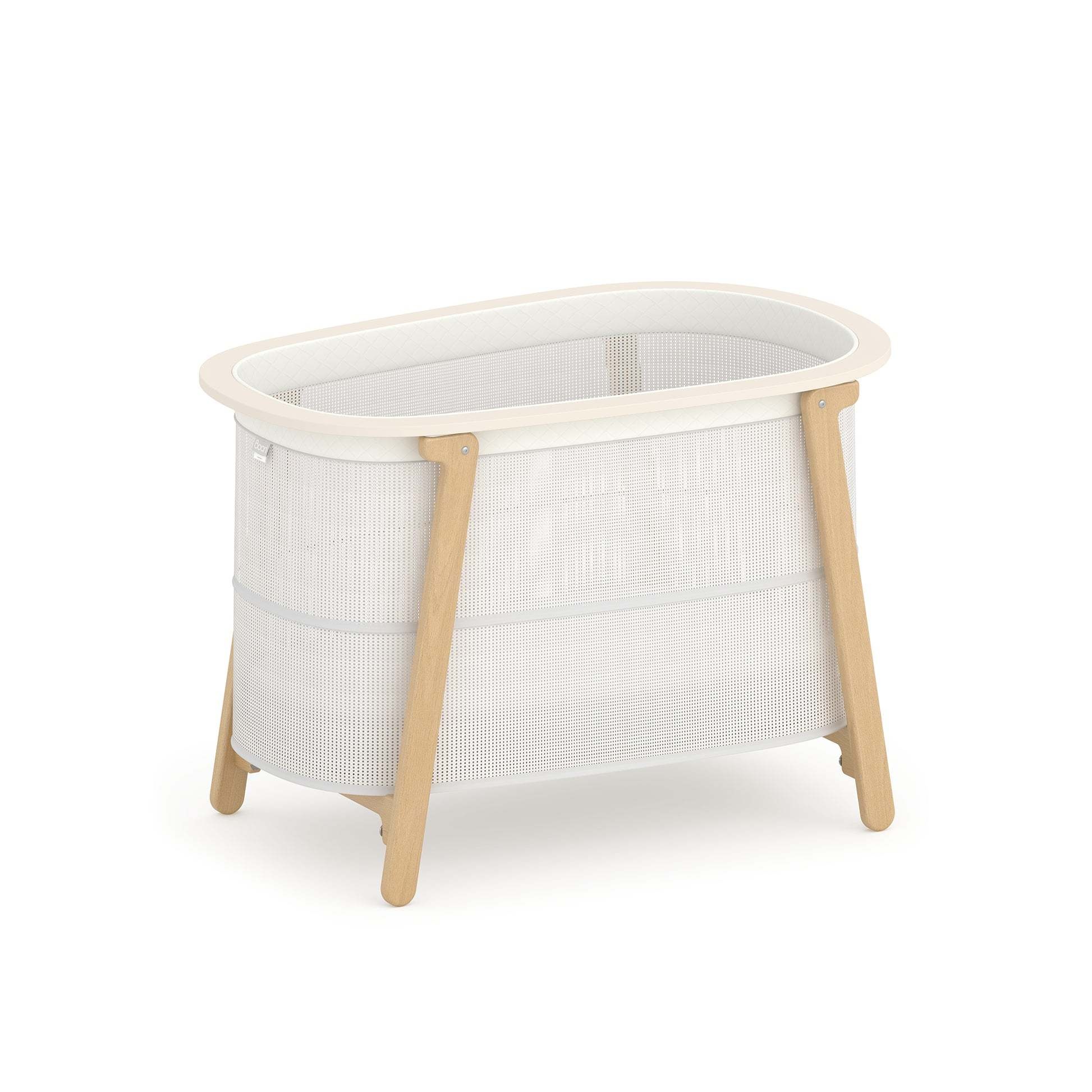 Boori Boori Nest Easy-store Compact Cot - Beech