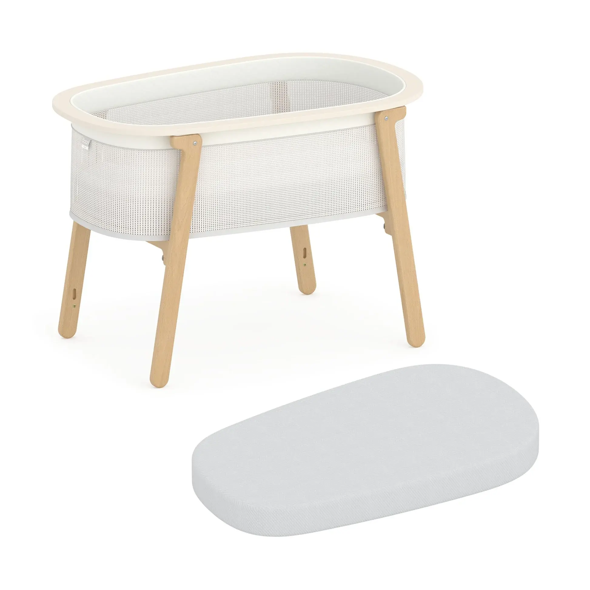 Boori Boori Nest Easy-store Compact Cot (Airflow Mattress included)