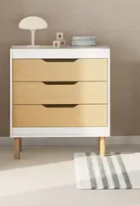 Boori Boori Perla 3 drawer chest wth change tray - Barley and Beech