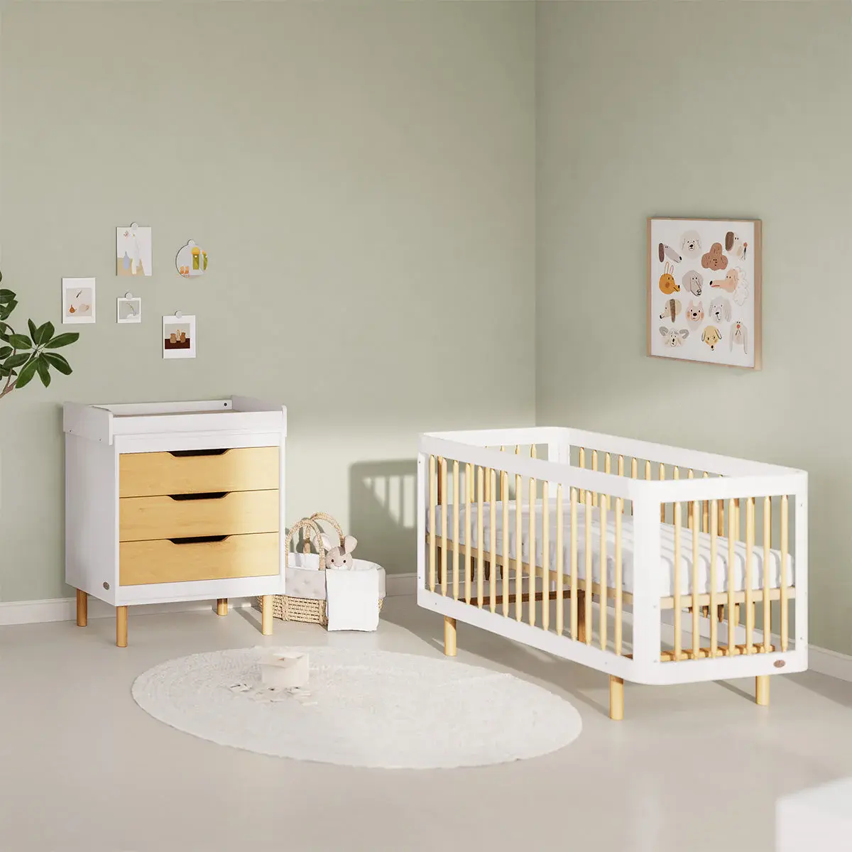 Boori Boori Perla 3 drawer chest wth change tray - Barley and Beech
