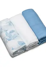 Boori Boori Muslin Swaddle Cloths (3pk)