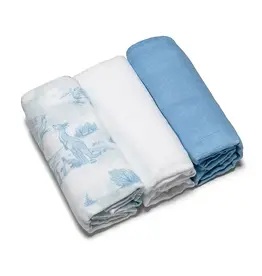 Boori Boori Muslin Swaddle Cloths (3pk)