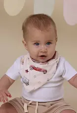 Snuggle Hunny Kids Snuggle Hunny Vintage Cars Organic Dribble Bib