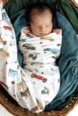Snuggle Hunny Kids Snuggle Hunny Vintage Cars Organic Muslin Wrap