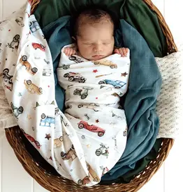 Snuggle Hunny Kids Snuggle Hunny Vintage Cars Organic Muslin Wrap