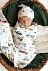 Snuggle Hunny Kids Snuggle Hunny Vintage Cars Organic Muslin Wrap
