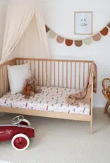 Snuggle Hunny Kids Snuggle Hunny Vintage Cars Organic Fitted Cot Sheet