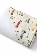 Snuggle Hunny Kids Snuggle Hunny Vintage Cars Organic Hooded Baby Towel