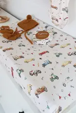 Snuggle Hunny Kids Snuggle Hunny Vintage Cars Organic Bassinet Sheet / Change Pad Cover