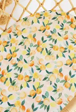 Snuggle Hunny Kids Snuggle Hunny Sunny Citrus Organic Bassinet Sheet / Change Pad Cover