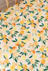 Snuggle Hunny Kids Snuggle Hunny Sunny Citrus Organic Fitted Cot Sheet