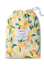 Snuggle Hunny Kids Snuggle Hunny Sunny Citrus Organic Fitted Cot Sheet