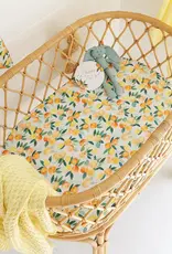 Snuggle Hunny Kids Snuggle Hunny Citrus Squeeze Organic Bassinet Sheet / Change Pad Cover