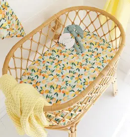 Snuggle Hunny Kids Snuggle Hunny Citrus Squeeze Organic Bassinet Sheet / Change Pad Cover