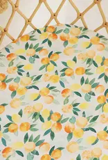Snuggle Hunny Kids Snuggle Hunny Citrus Squeeze Organic Bassinet Sheet / Change Pad Cover