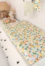 Snuggle Hunny Kids Snuggle Hunny Citrus Squeeze Organic Bassinet Sheet / Change Pad Cover