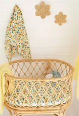 Snuggle Hunny Kids Snuggle Hunny Citrus Squeeze Organic Bassinet Sheet / Change Pad Cover