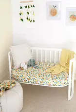Snuggle Hunny Kids Snuggle Hunny Citrus Squeeze Organic Fitted Cot Sheet