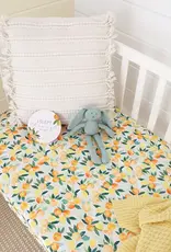 Snuggle Hunny Kids Snuggle Hunny Citrus Squeeze Organic Fitted Cot Sheet