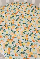 Snuggle Hunny Kids Snuggle Hunny Citrus Squeeze Organic Fitted Cot Sheet