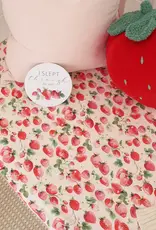 Snuggle Hunny Kids Snuggle Hunny Strawberry Organic Fitted Cot Sheet