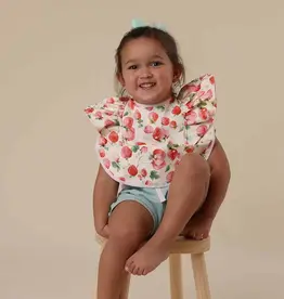 Snuggle Hunny Kids Snuggle Hunny Strawberry Frill Snuggle Bib