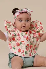Snuggle Hunny Kids Snuggle Hunny Strawberry Frill Snuggle Bib