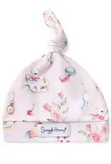 Snuggle Hunny Kids Snuggle Hunny Alice’s Tea Party Organic Knotted Beanie