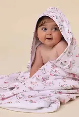 Snuggle Hunny Kids Snuggle Hunny Alice’s Tea Party Organic Hooded Baby Towel