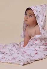 Snuggle Hunny Kids Snuggle Hunny Alice’s Tea Party Organic Hooded Baby Towel
