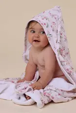Snuggle Hunny Kids Snuggle Hunny Alice’s Tea Party Organic Hooded Baby Towel