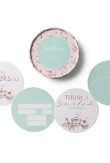 Snuggle Hunny Kids Snuggle Hunny Tea Party & Sage Reversible Milestone Cards