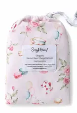 Snuggle Hunny Kids Snuggle Hunny Alice’s Tea Party Organic Bassinet Sheet / Change Pad Cover
