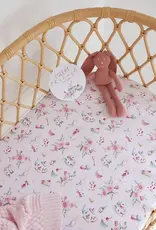 Snuggle Hunny Kids Snuggle Hunny Alice’s Tea Party Organic Bassinet Sheet / Change Pad Cover