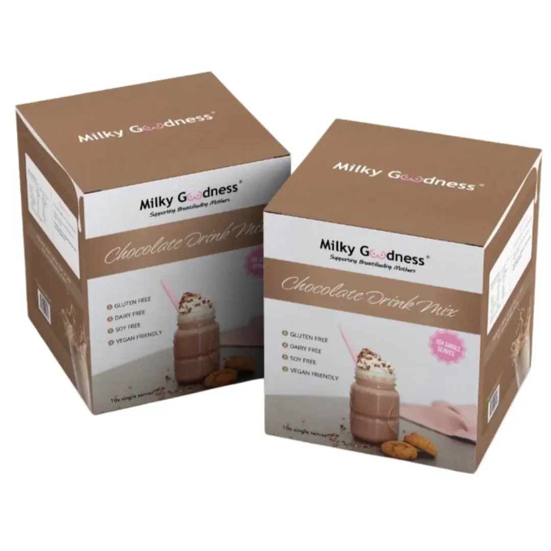 Milky Goodness Milky Goodness 10 x Single Serve Lactation Chocolate Drink Mix