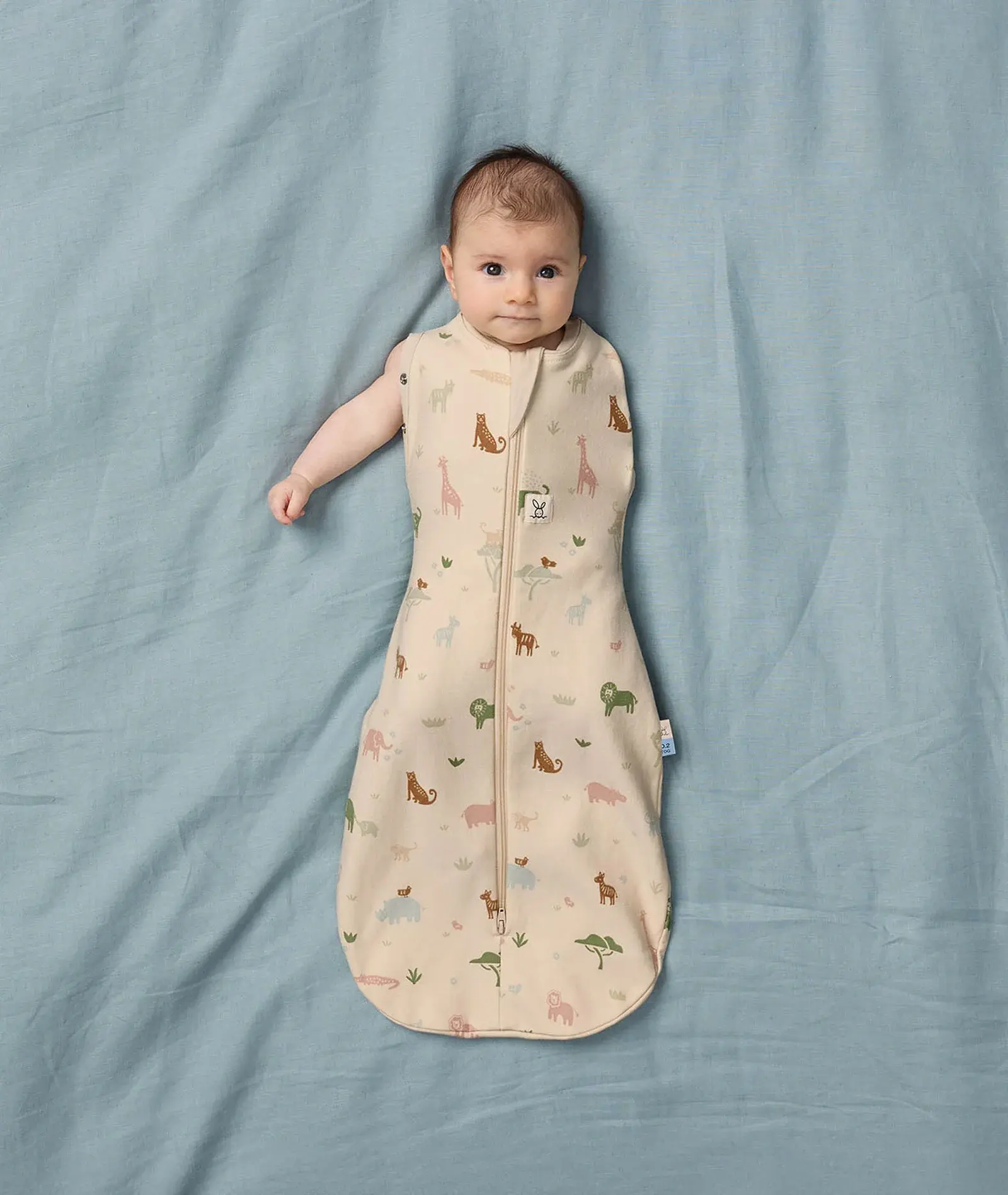 ErgoPouch ErgoPouch Cocoon Swaddle Bag 0.2 Tog Savannah