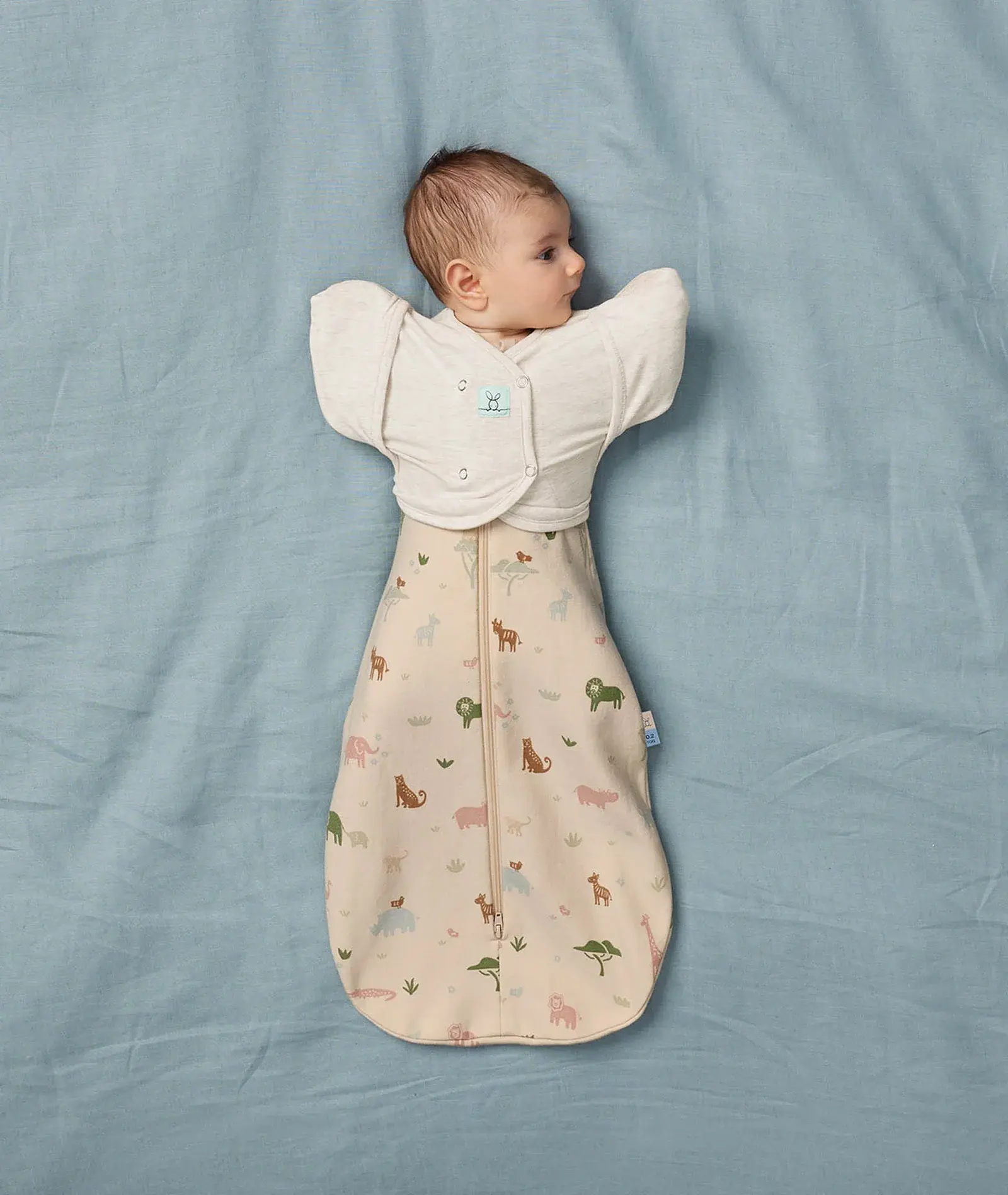 ErgoPouch ErgoPouch Cocoon Swaddle Bag 0.2 Tog Savannah
