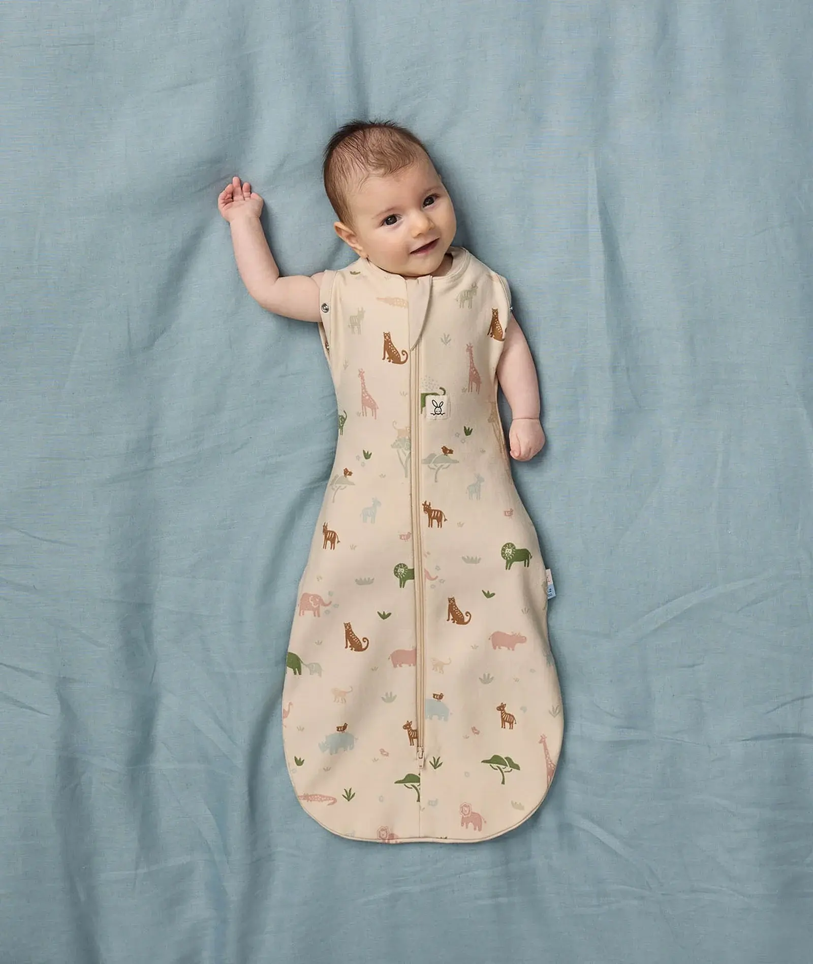 ErgoPouch ErgoPouch Cocoon Swaddle Bag 1.0 Tog Savannah