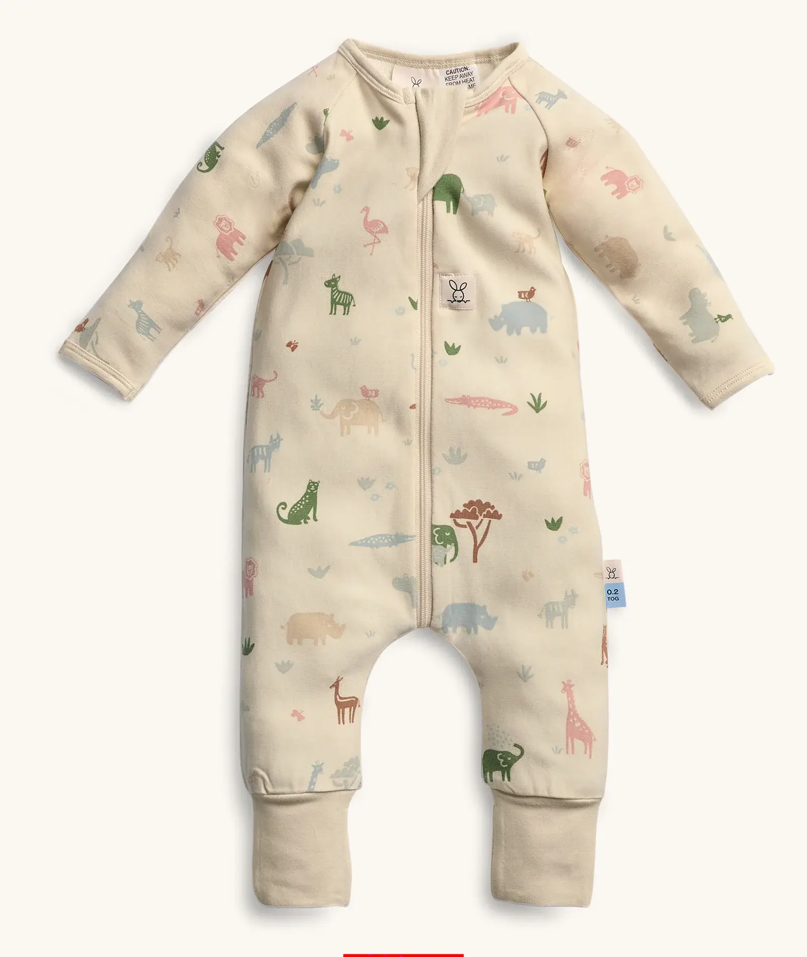 ErgoPouch ErgoPouch Layers Long Sleeve 0.2 Tog Savannah