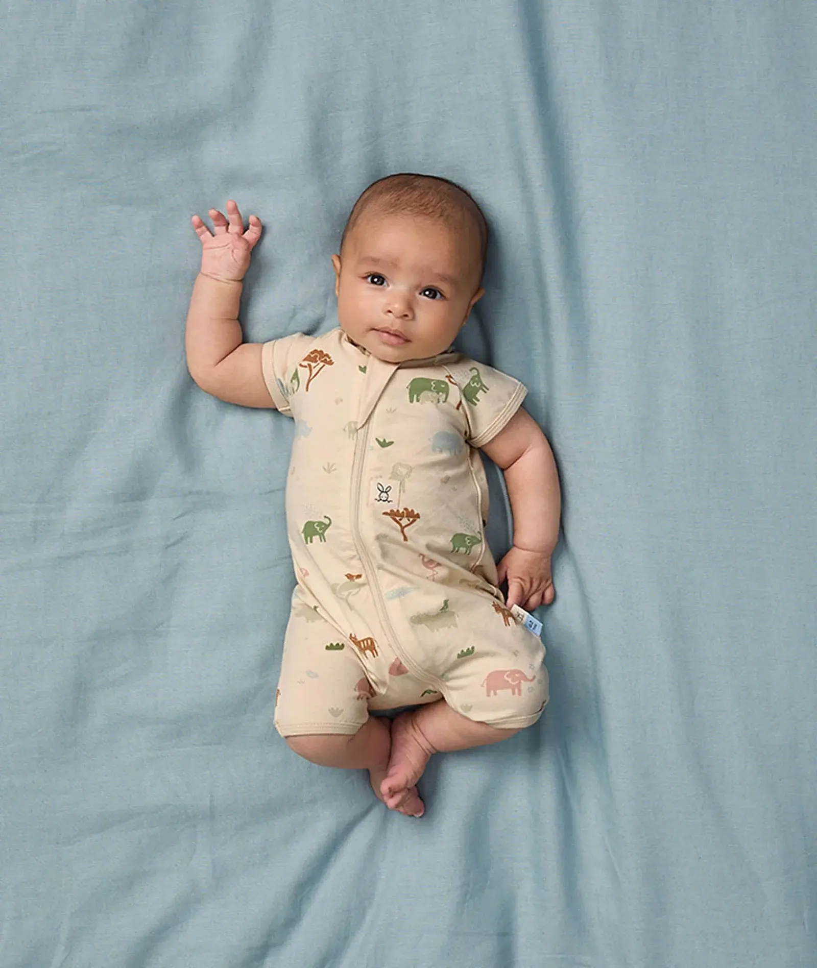 ErgoPouch ErgoPouch Short Sleeve Layer 0.2 Tog Savannah