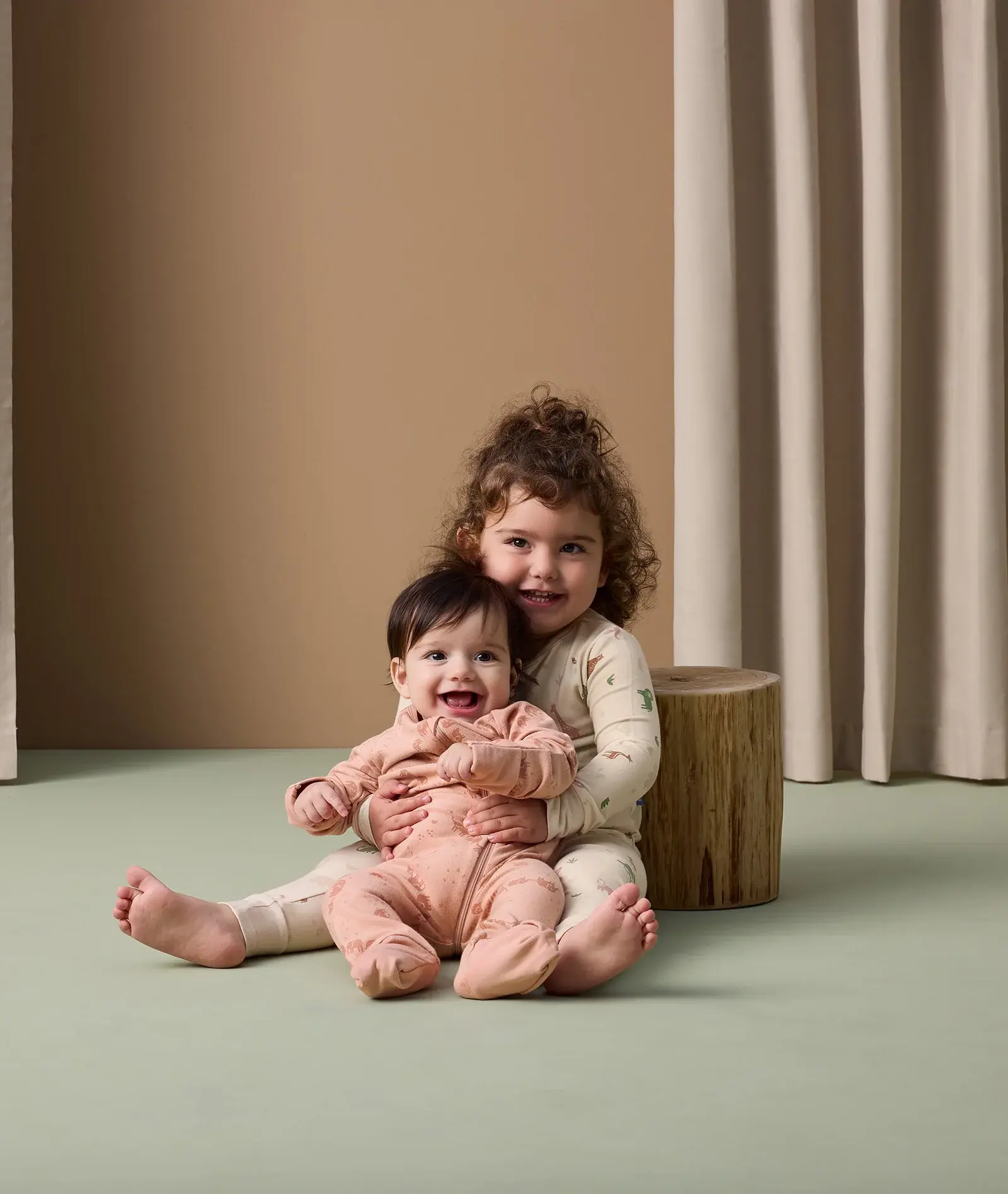 ErgoPouch ErgoPouch Long Sleeve Pyjamas 0.2 Tog Savannah