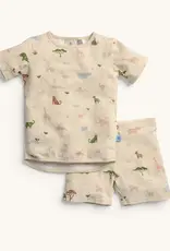 ErgoPouch ErgoPouch Pyjamas:2 Piece set Short Sleeve 0.2 Tog Savannah