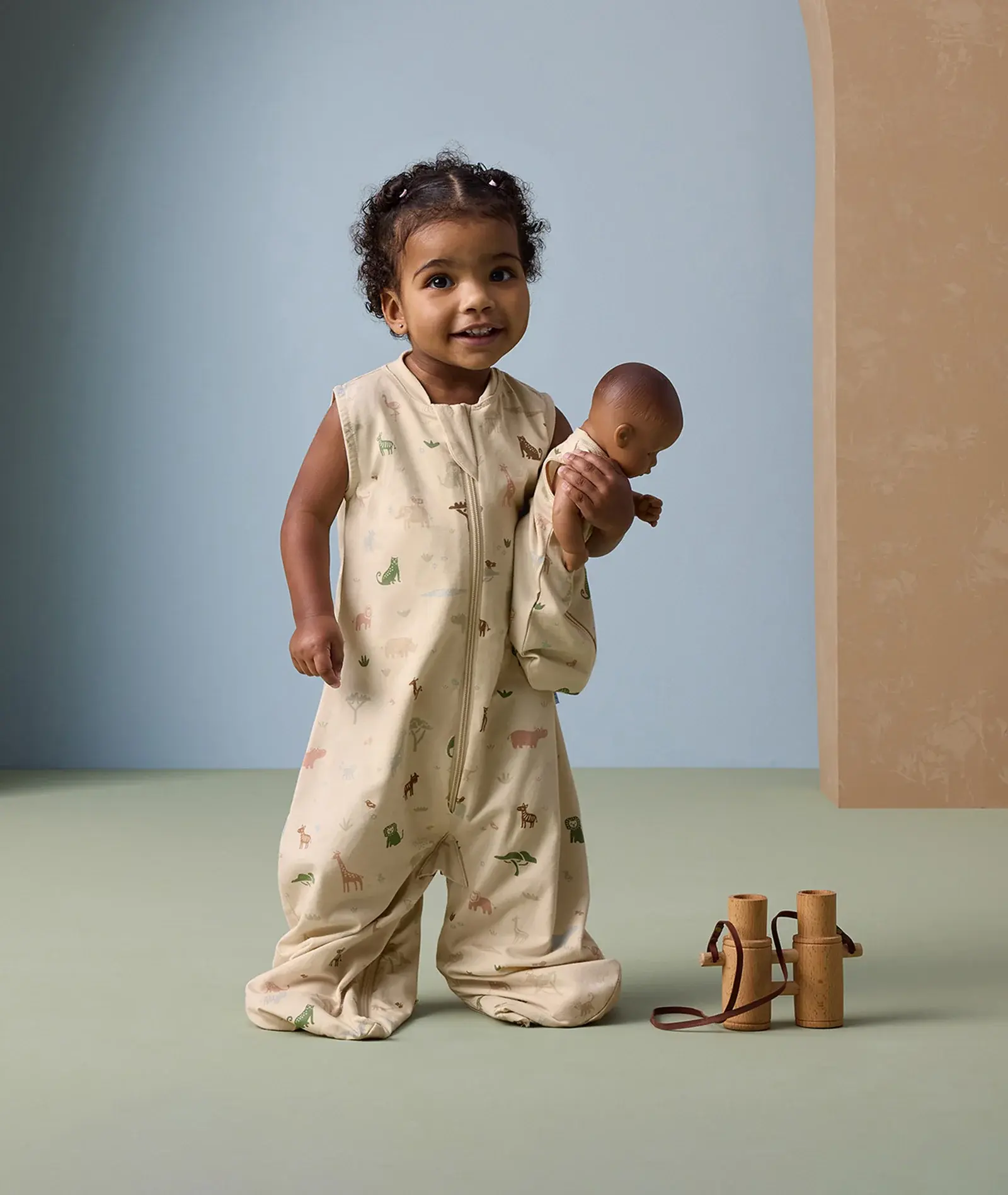 ErgoPouch ErgoPouch Sleep Suit Bag 0.2 Tog Savannah