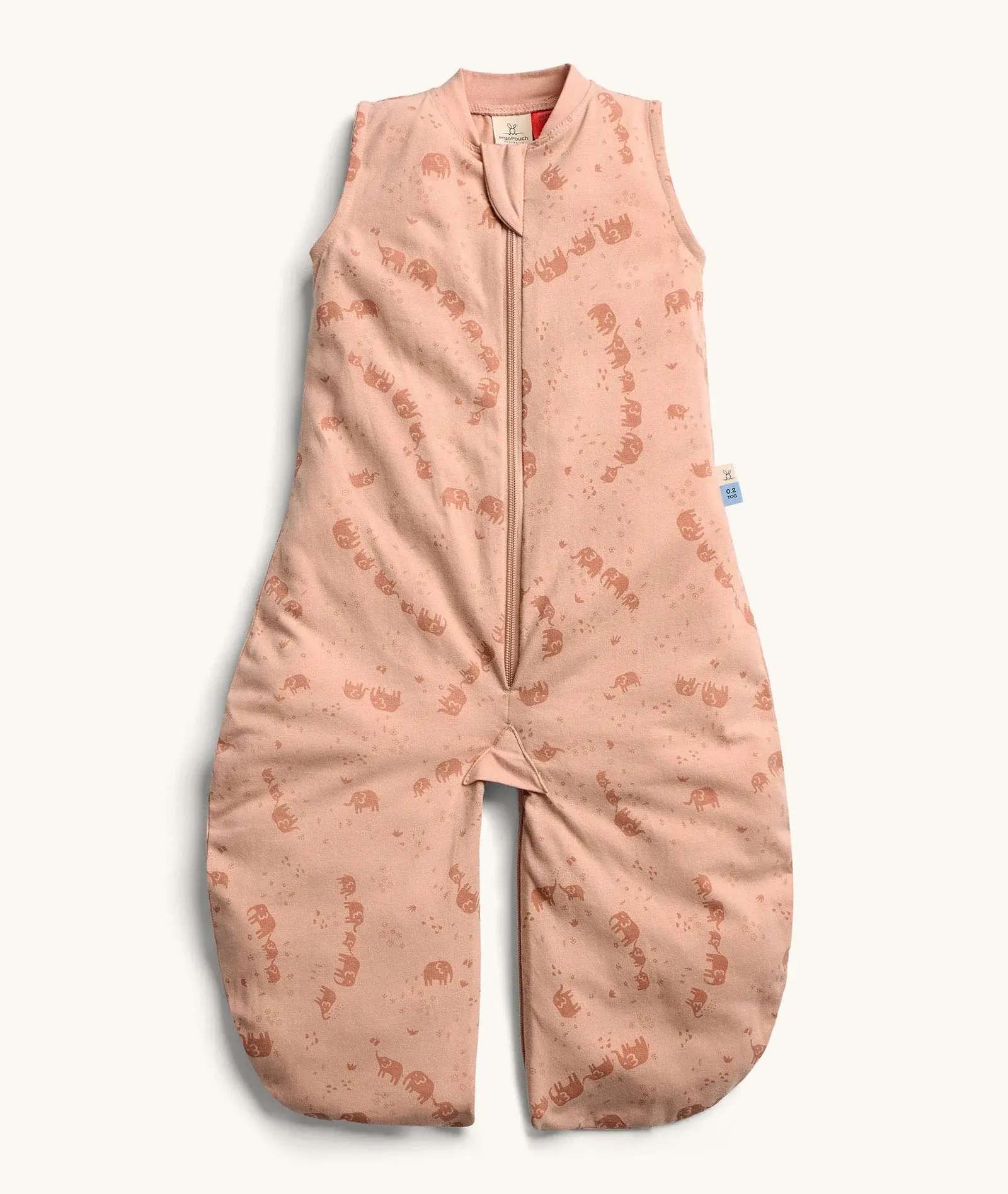 ErgoPouch ErgoPouch Sleep Suit Bag 0.2 Tog Elephant Parade