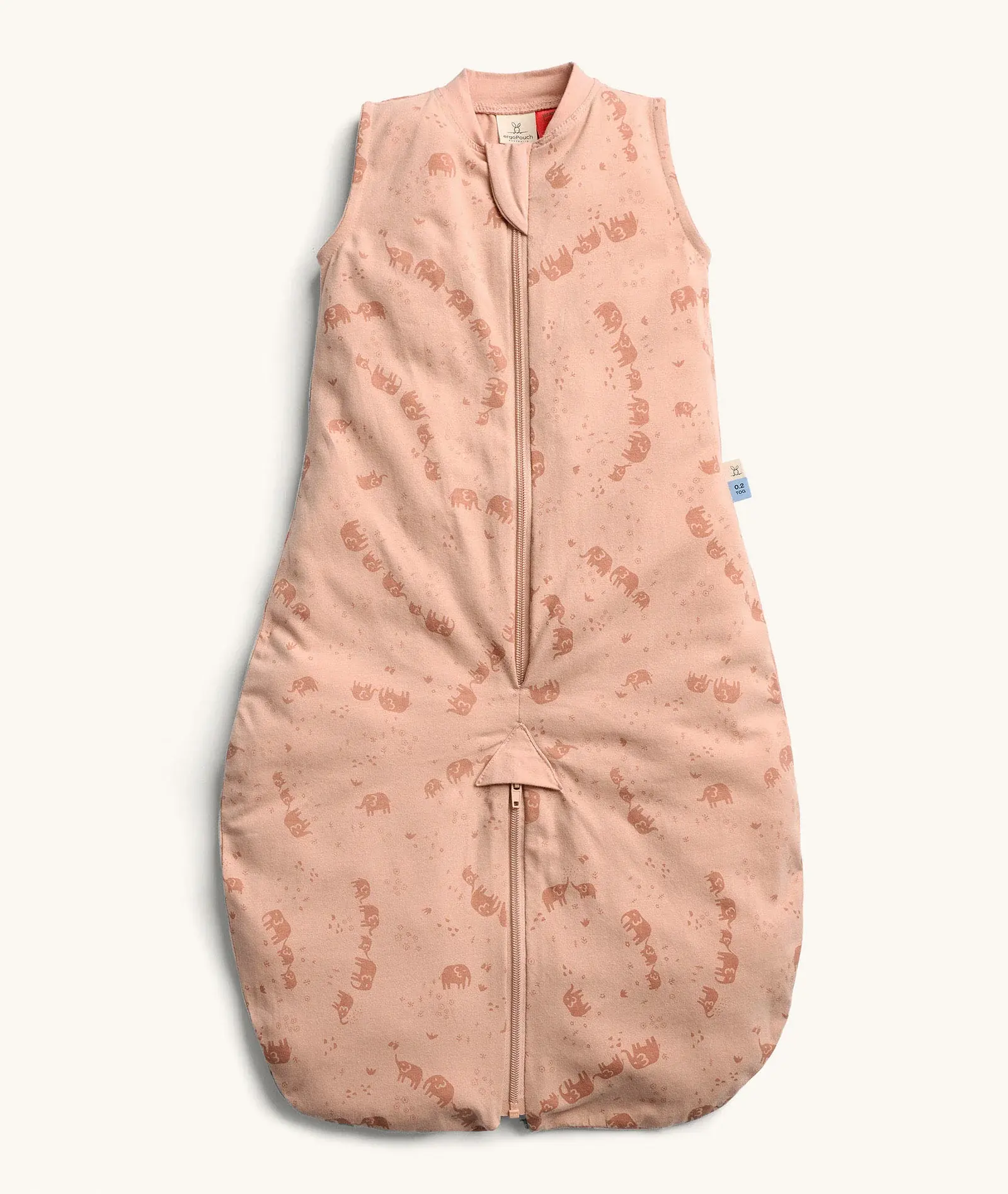 ErgoPouch ErgoPouch Sleep Suit Bag 0.2 Tog Elephant Parade