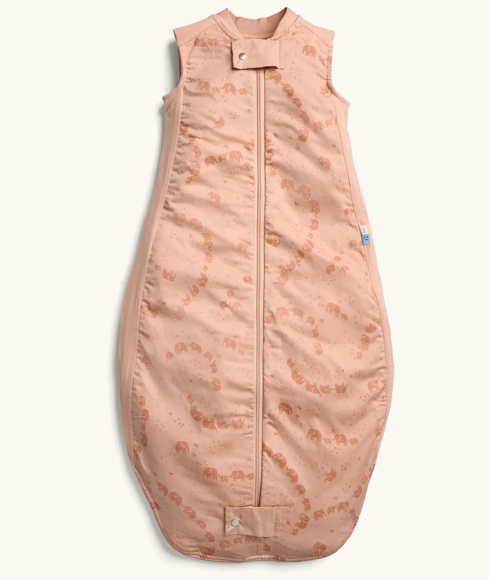 ErgoPouch ErgoPouch Sheeting Sleeping Bag 0.3 Tog Elephant Parade