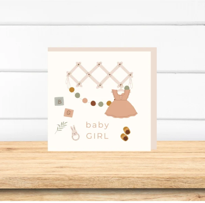 Petite Vous Petite Vous Greeting Card - Baby Girl Nursery